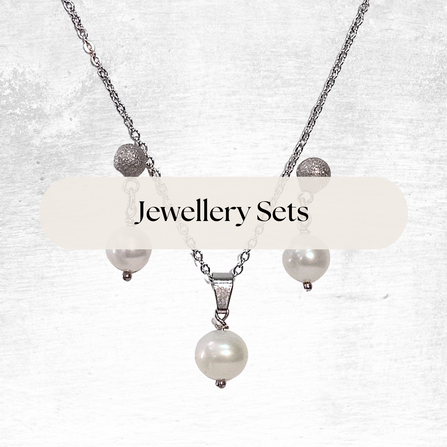 This exquisite White Freshwater Pearls Jewelry Set is a perfect gift for someone special.